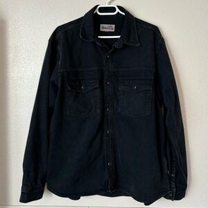 STUSSY SNAP SHIRT JACKET, worn once